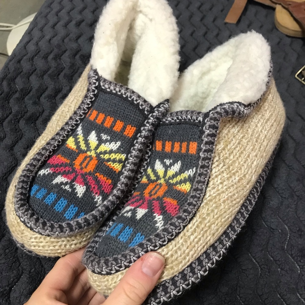 Aztec slippers